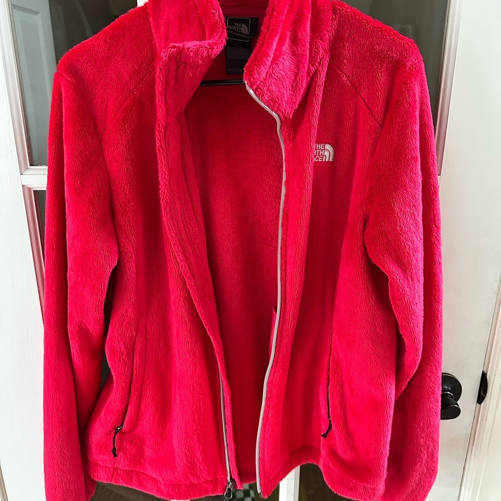 The North Face Women's Red Fleece Jacket